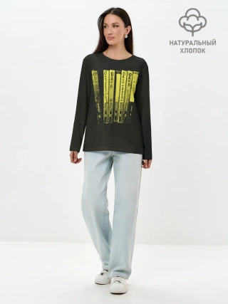 Лонгслив женский. Хлопок / Songs from the Laundry Room - Foo Fighters