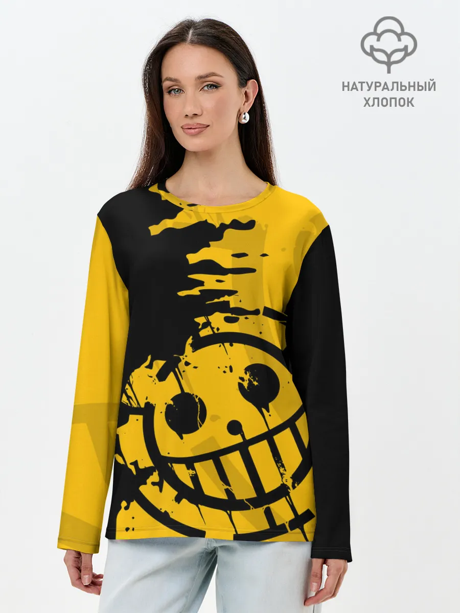 Лонгслив женский. Хлопок / ONE PIECE PIRATES / ПИРАТЫ