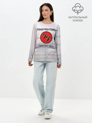 Лонгслив женский. Хлопок / Greatest Hits - Foo Fighters