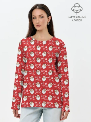Лонгслив женский. Хлопок / Ho-Ho