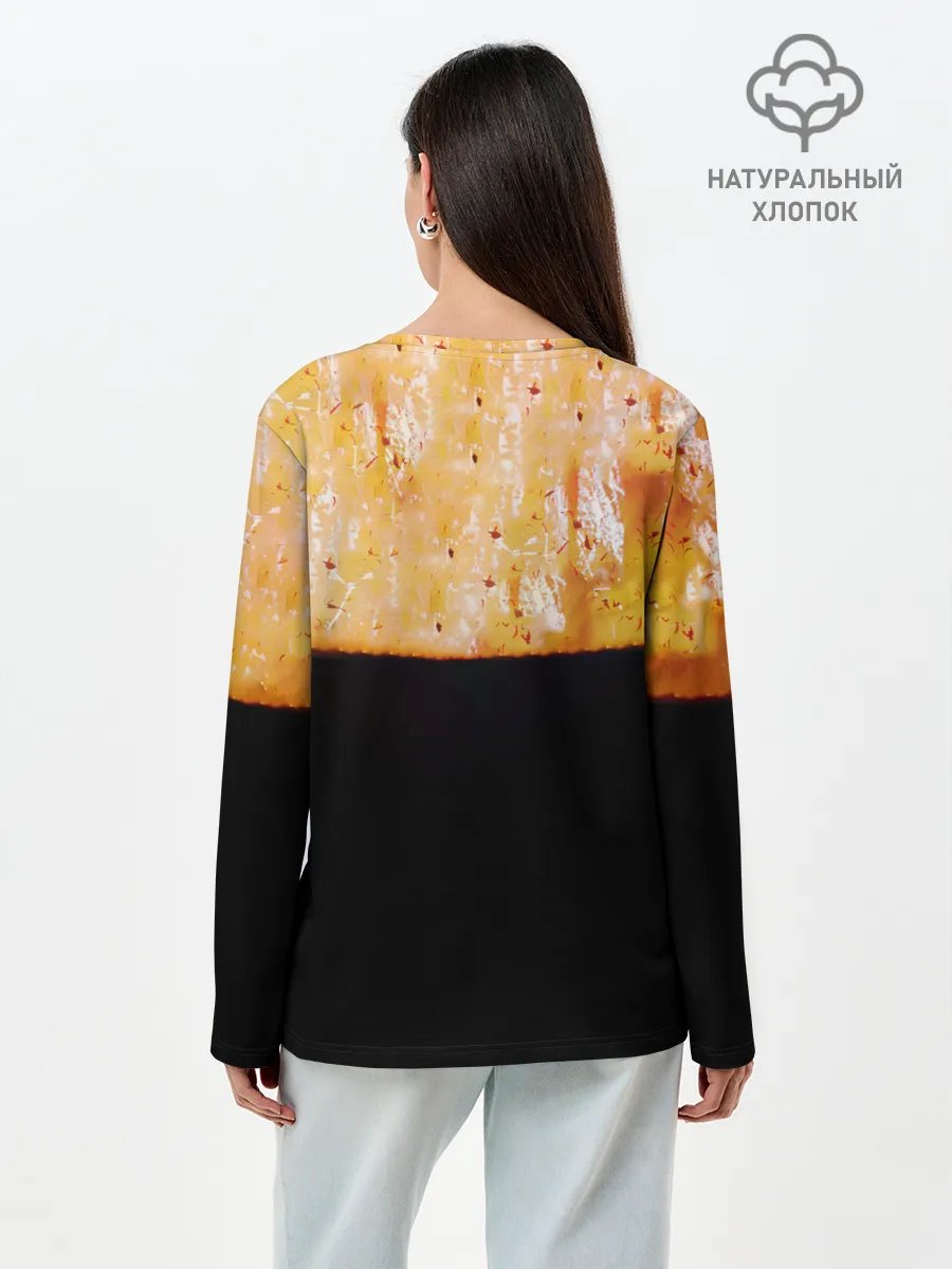 Лонгслив женский. Хлопок / Smoke + Mirrors Live