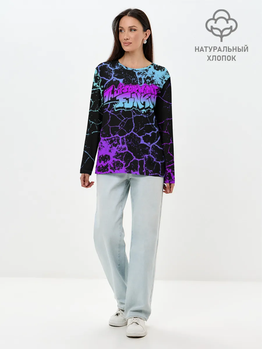 Лонгслив женский. Хлопок / Friday Night Funkin