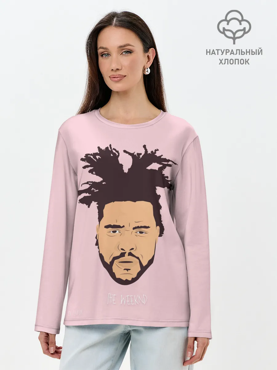 Лонгслив женский. Хлопок / Мульт Эйбел