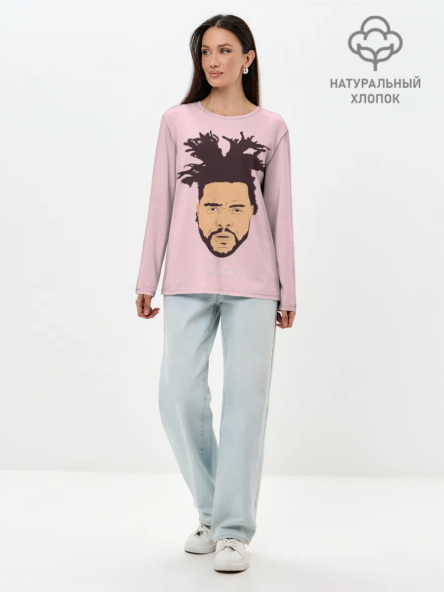 Лонгслив женский. Хлопок / Мульт Эйбел