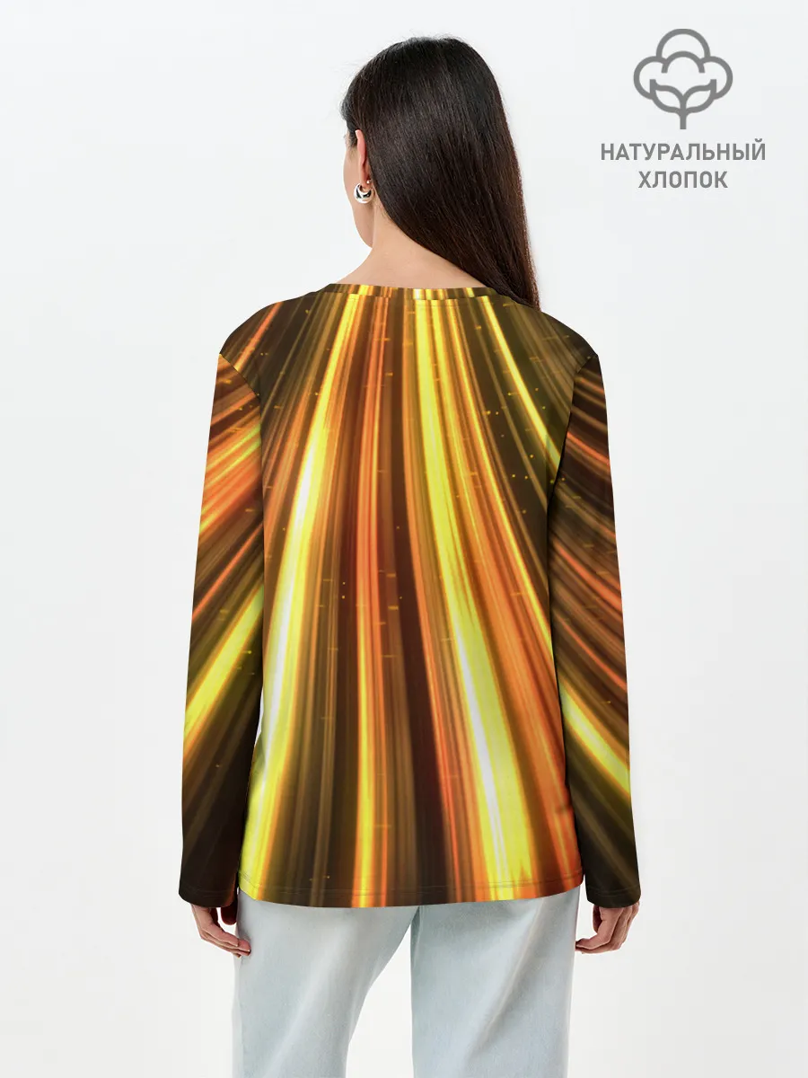 Лонгслив женский. Хлопок / Vzlet