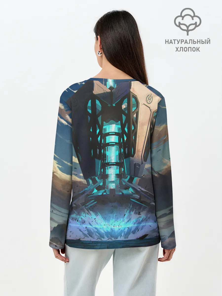 Лонгслив женский. Хлопок / APEX Legends boom