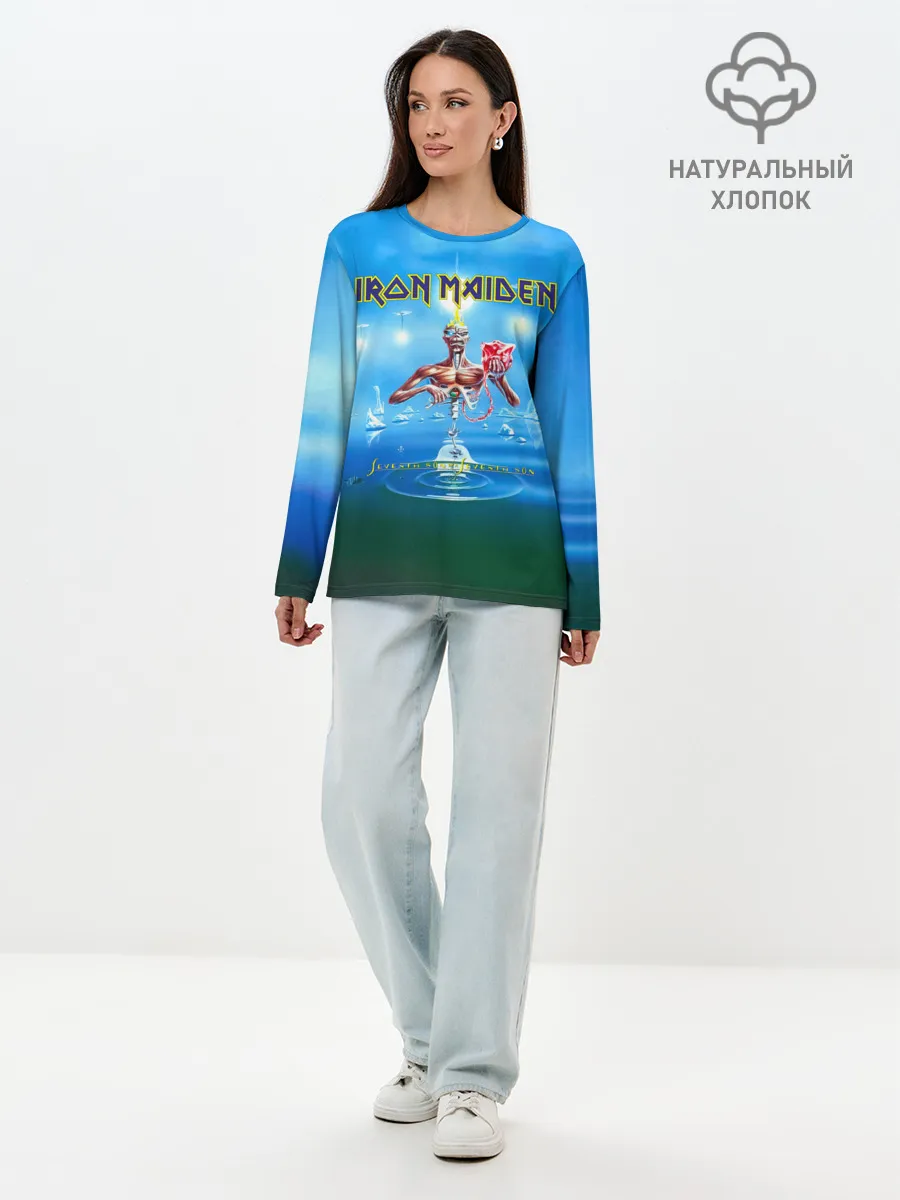 Лонгслив женский. Хлопок / Seventh Son of a Seventh Son - Iron Maiden