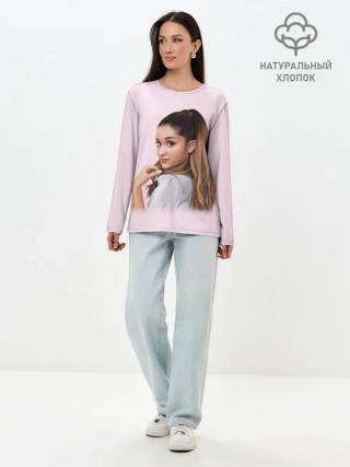 Лонгслив женский. Хлопок / Ariana art