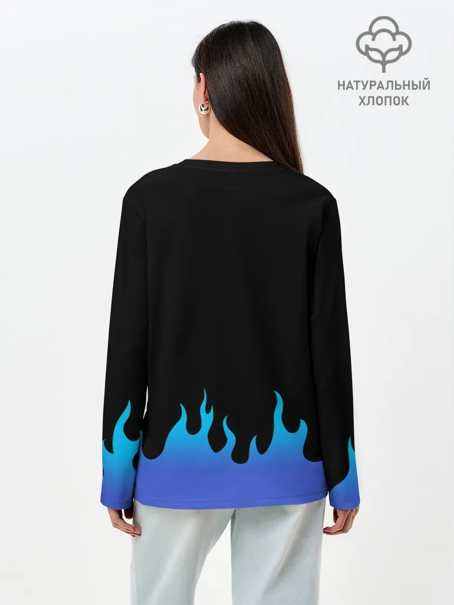 Лонгслив женский. Хлопок / Black Sabbath | Heavy Metal