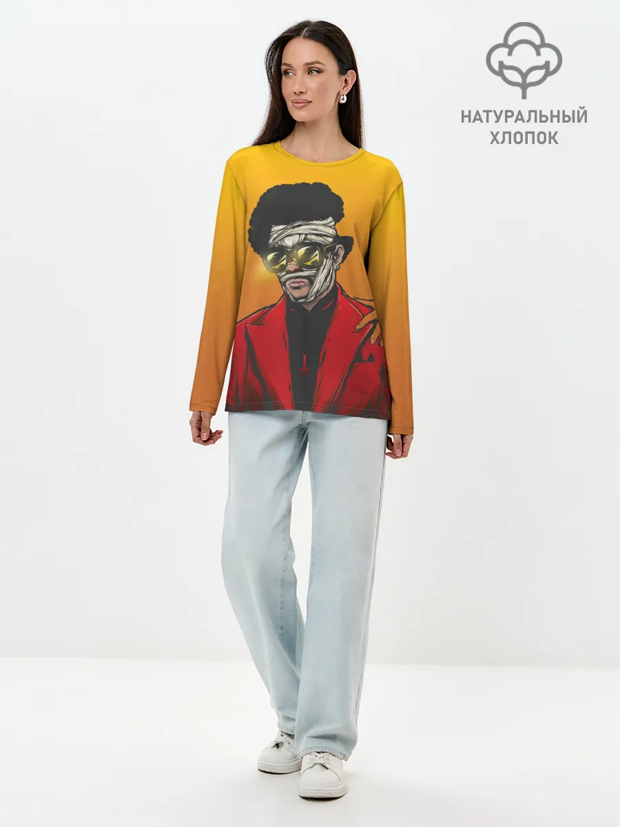 Лонгслив женский. Хлопок / Зомби Эйбл