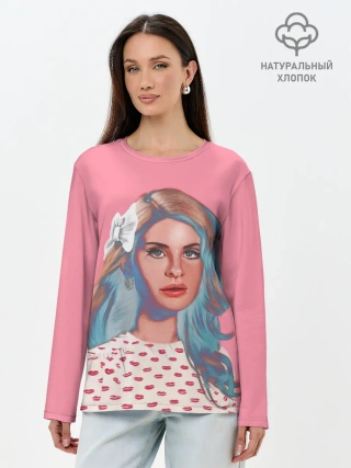 Лонгслив женский. Хлопок / Sweet Lana