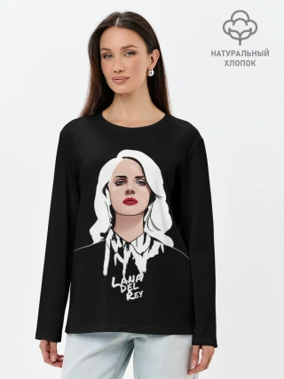 Лонгслив женский. Хлопок / Lana Black