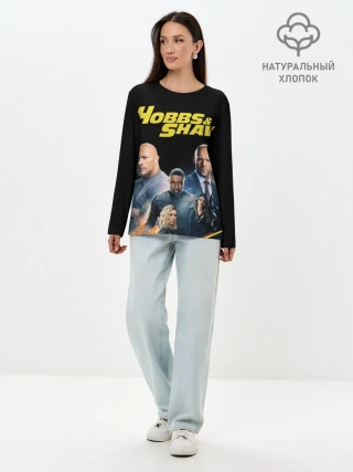 Лонгслив женский. Хлопок / Hobbs & Shaw