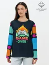 Лонгслив женский. Хлопок / GamePad Over