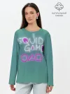 Лонгслив женский. Хлопок / Squid game a