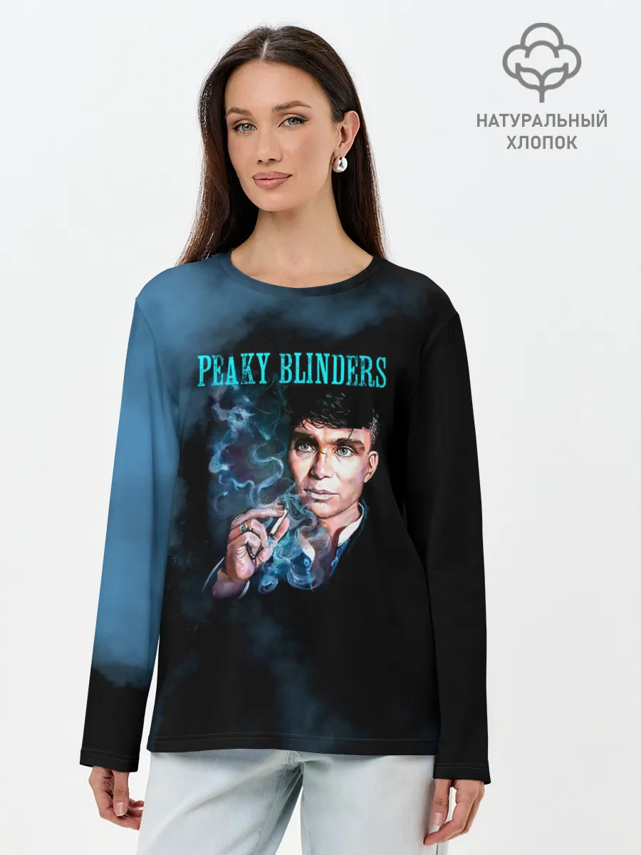 Лонгслив женский. Хлопок / Томас Шелби - Острые козырьки