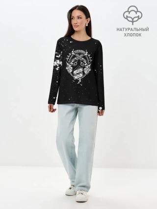 Лонгслив женский. Хлопок / Peaky Blinders Shelby Bros