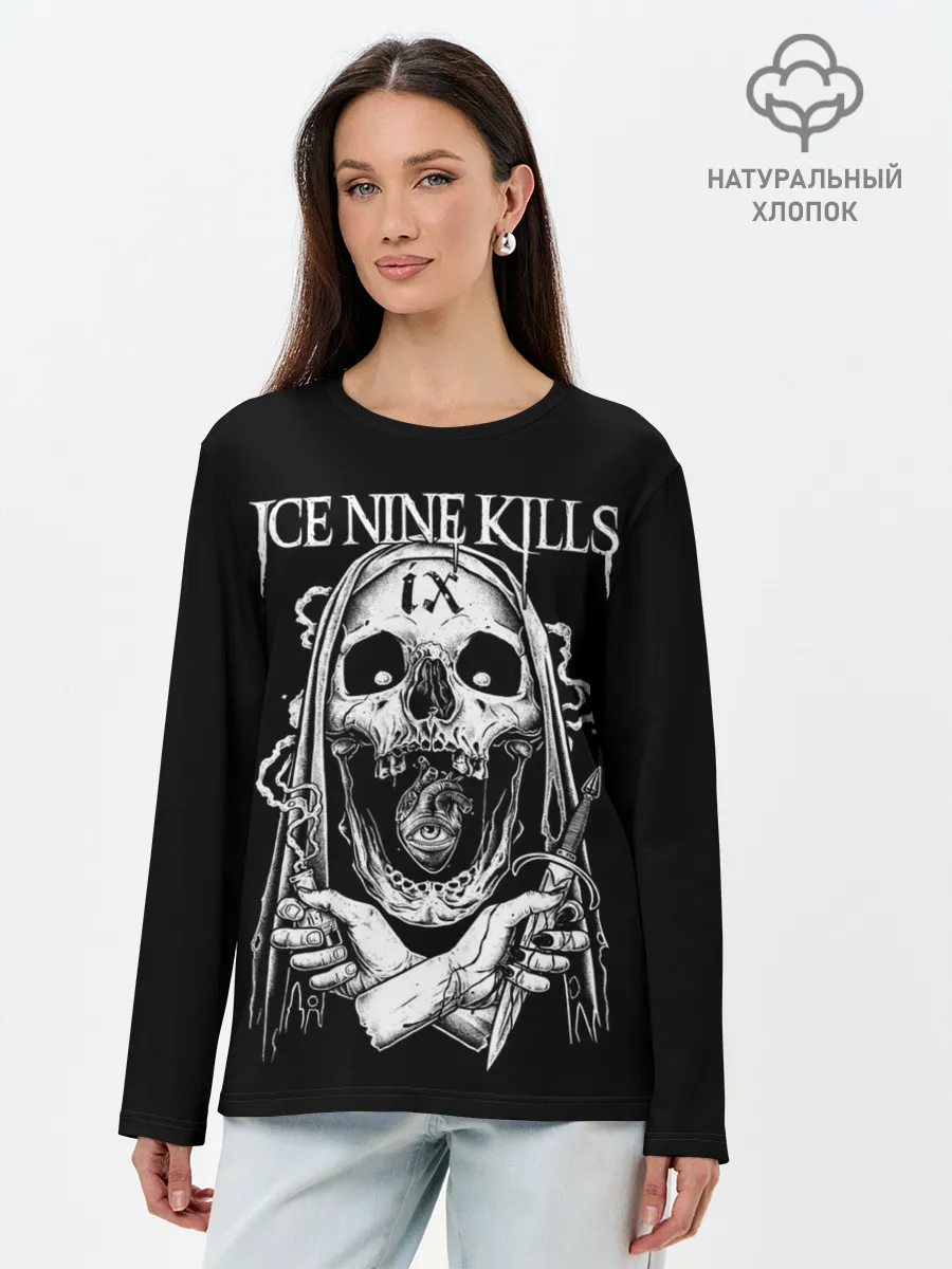 Лонгслив женский. Хлопок / Ice Nine Kills, The Silver Scream
