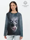 Лонгслив женский. Хлопок / ВОЛК-ОБОРОТЕНЬ