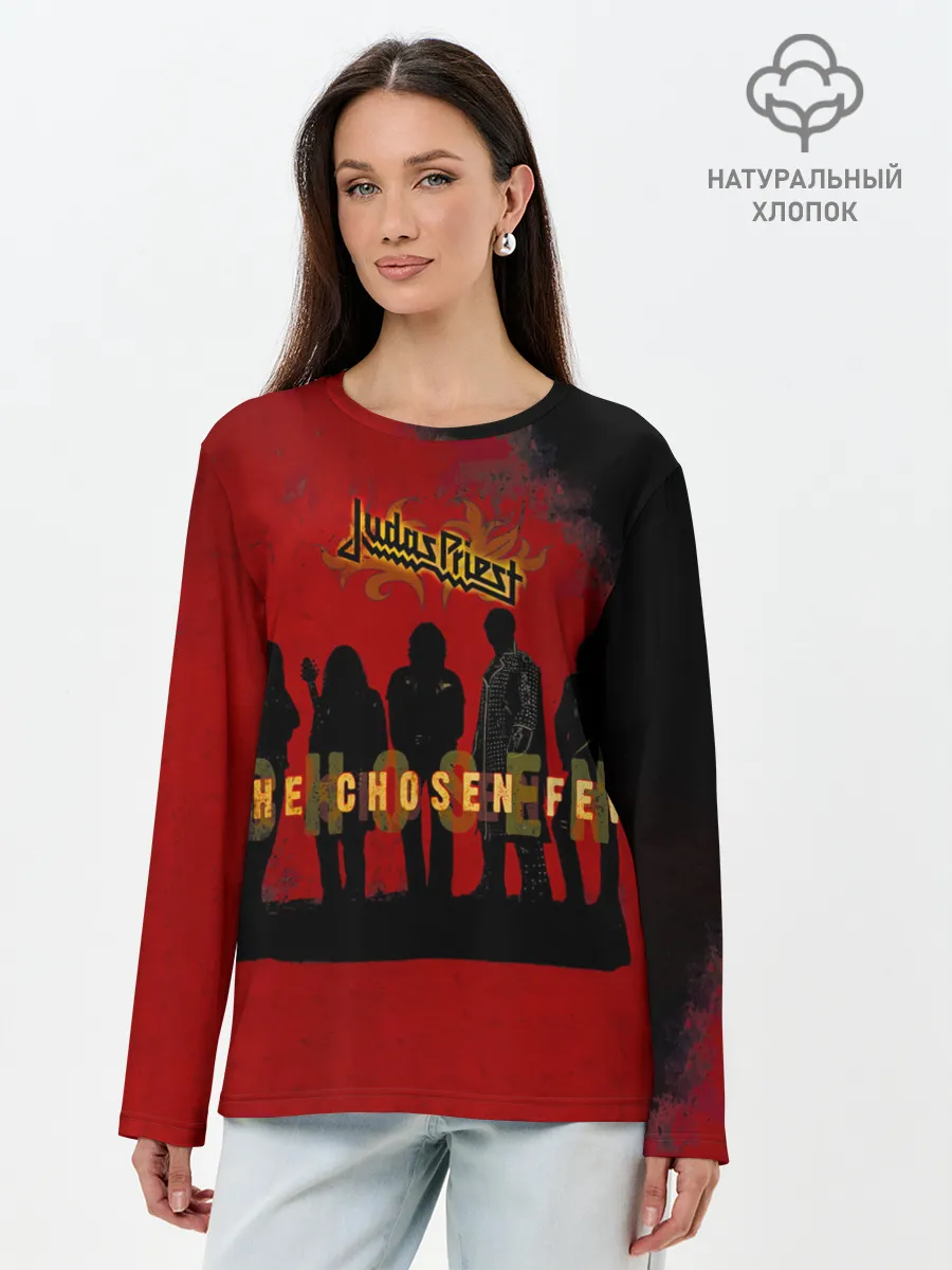 Лонгслив женский. Хлопок / The Chosen Few - Judas Priest