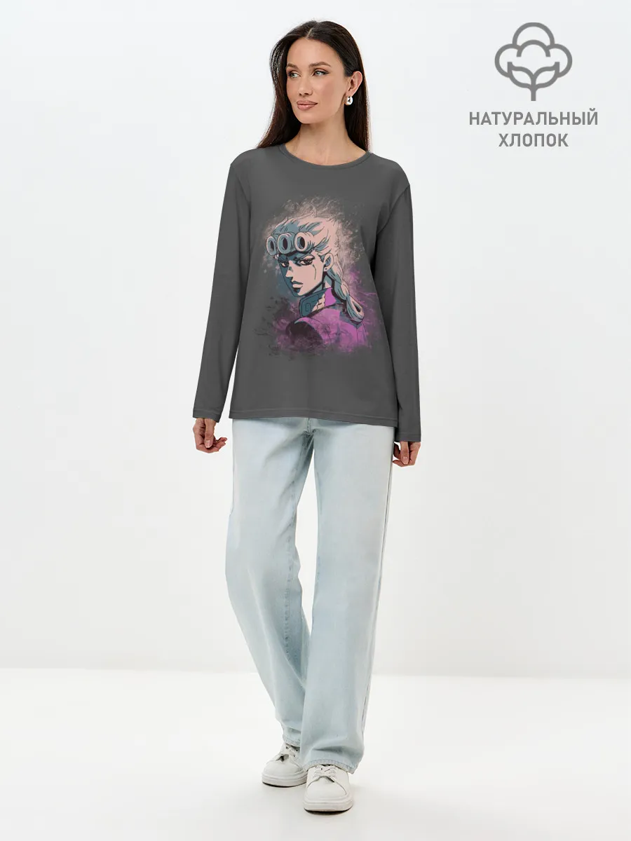 Лонгслив женский. Хлопок / Giorno Giovanna. Paints