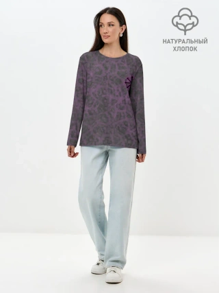 Лонгслив женский. Хлопок / Слаанеш | Slaanesh