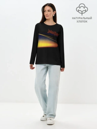 Лонгслив женский. Хлопок / Point of Entry - Judas Priest