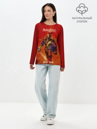 Лонгслив женский. Хлопок / Hero, Hero - Judas Priest