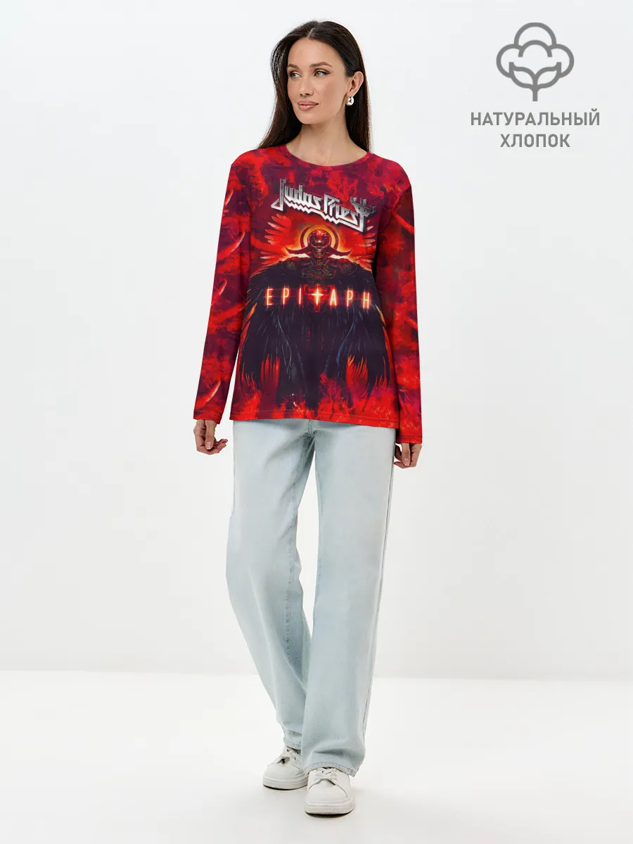Лонгслив женский. Хлопок / Epitaph - Judas Priest
