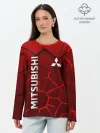 Лонгслив женский. Хлопок / Митсубиси 3D плиты