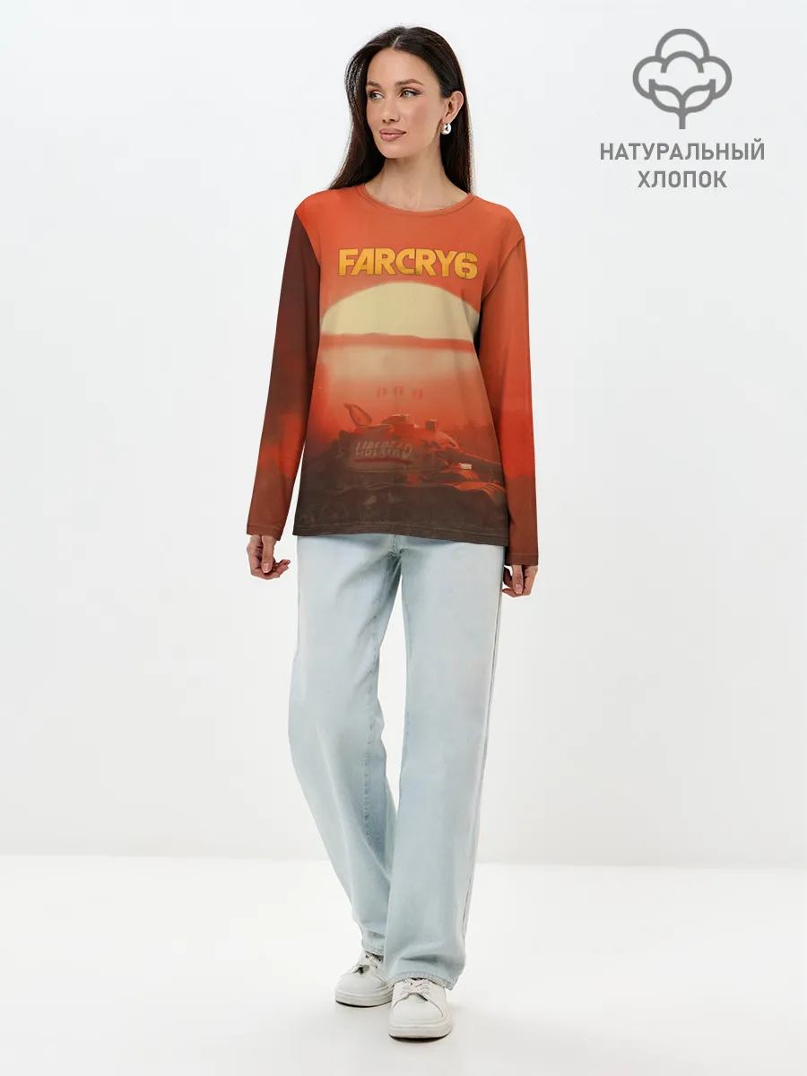 Лонгслив женский. Хлопок / Far Cry 6 - Libertad