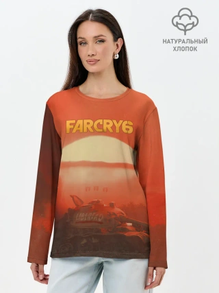 Лонгслив женский. Хлопок / Far Cry 6 - Libertad