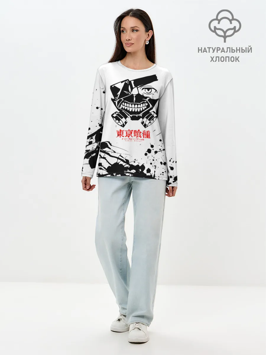 Лонгслив женский. Хлопок / ТОКИЙСКИЙ ГУЛЬ
