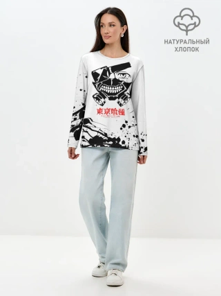 Лонгслив женский. Хлопок / ТОКИЙСКИЙ ГУЛЬ
