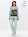 Лонгслив женский. Хлопок / TOCA BOCA WORLD, ПЛАНЕТА ИГРЫ