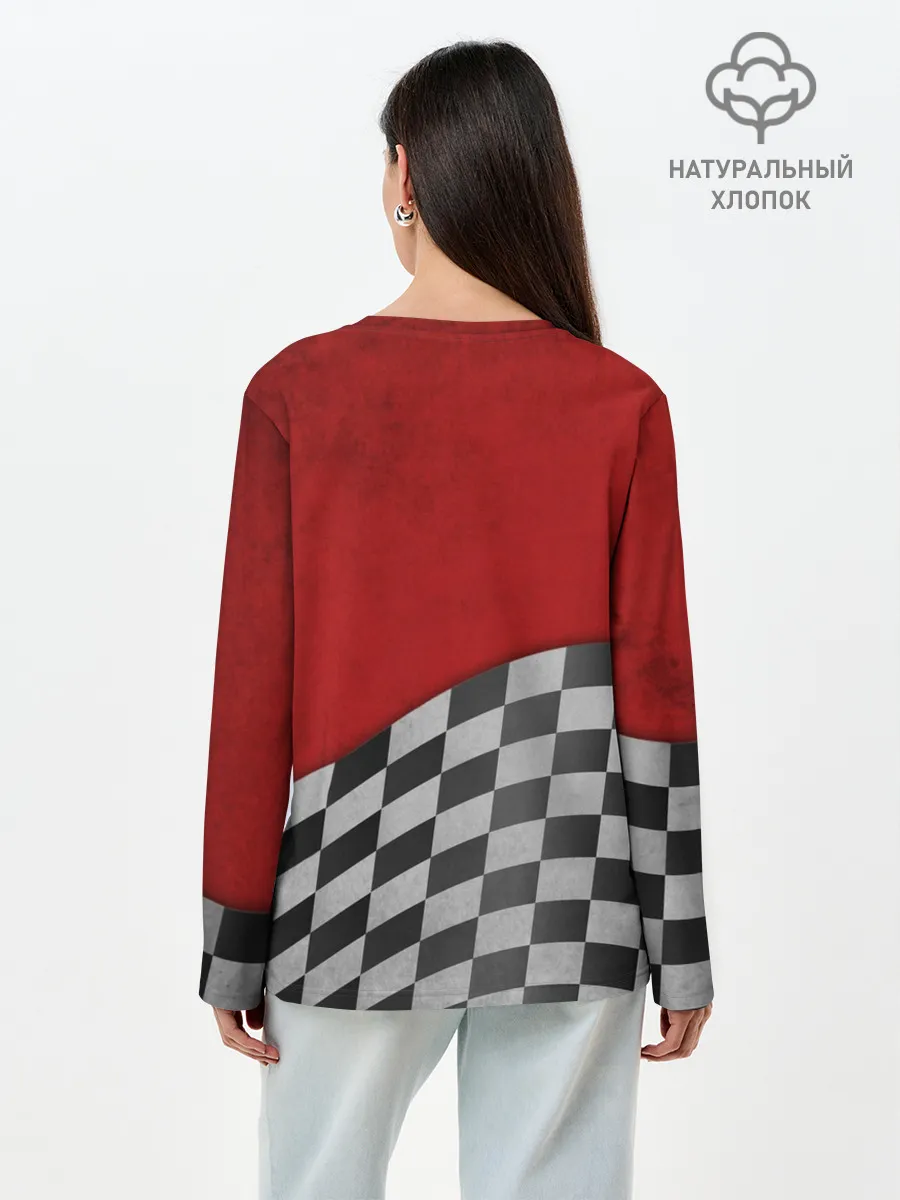 Лонгслив женский. Хлопок / Финиш Cooper