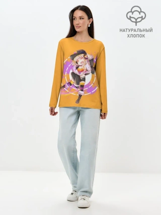 Лонгслив женский. Хлопок / DJ Daisy