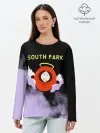 Лонгслив женский. Хлопок / Кенни реально умер | Южный парк