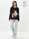 Лонгслив женский. Хлопок / Ghoul Ута