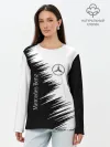 Лонгслив женский. Хлопок / mercedes benz