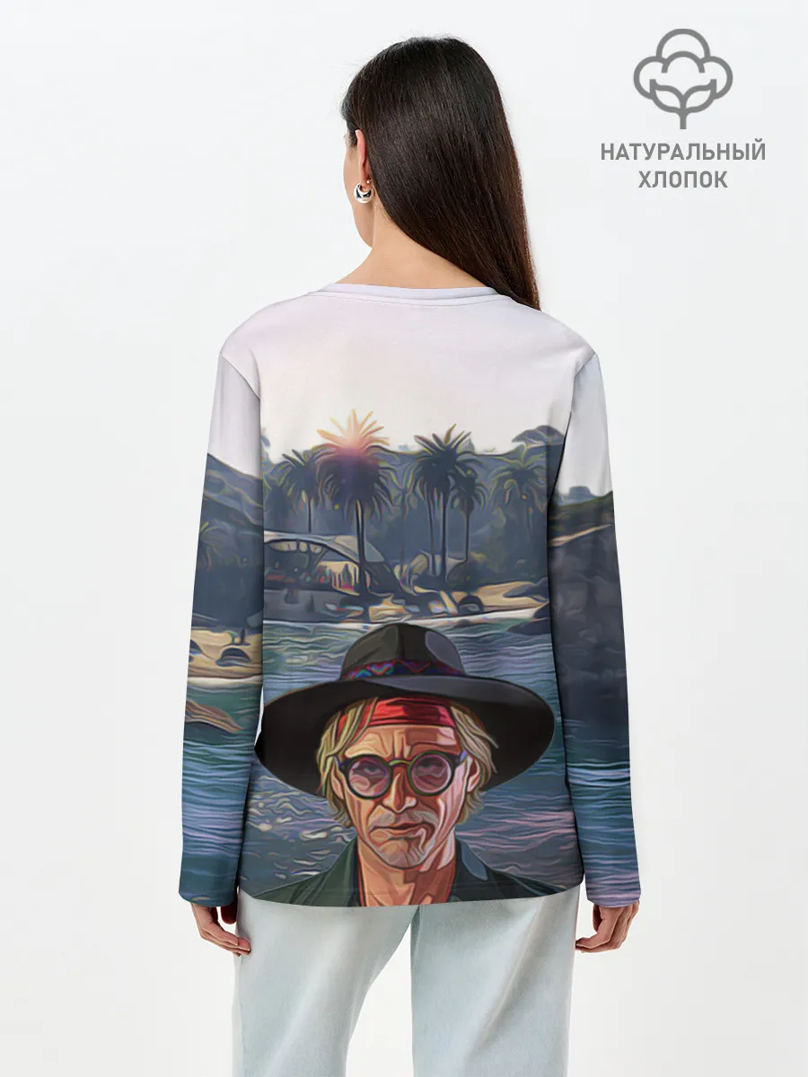 Лонгслив женский. Хлопок / El Rubio Cayo Perico GTA 5 ONLINE