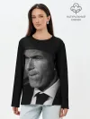 Лонгслив женский. Хлопок / Зинедин Зидан / Zinedin Zidan