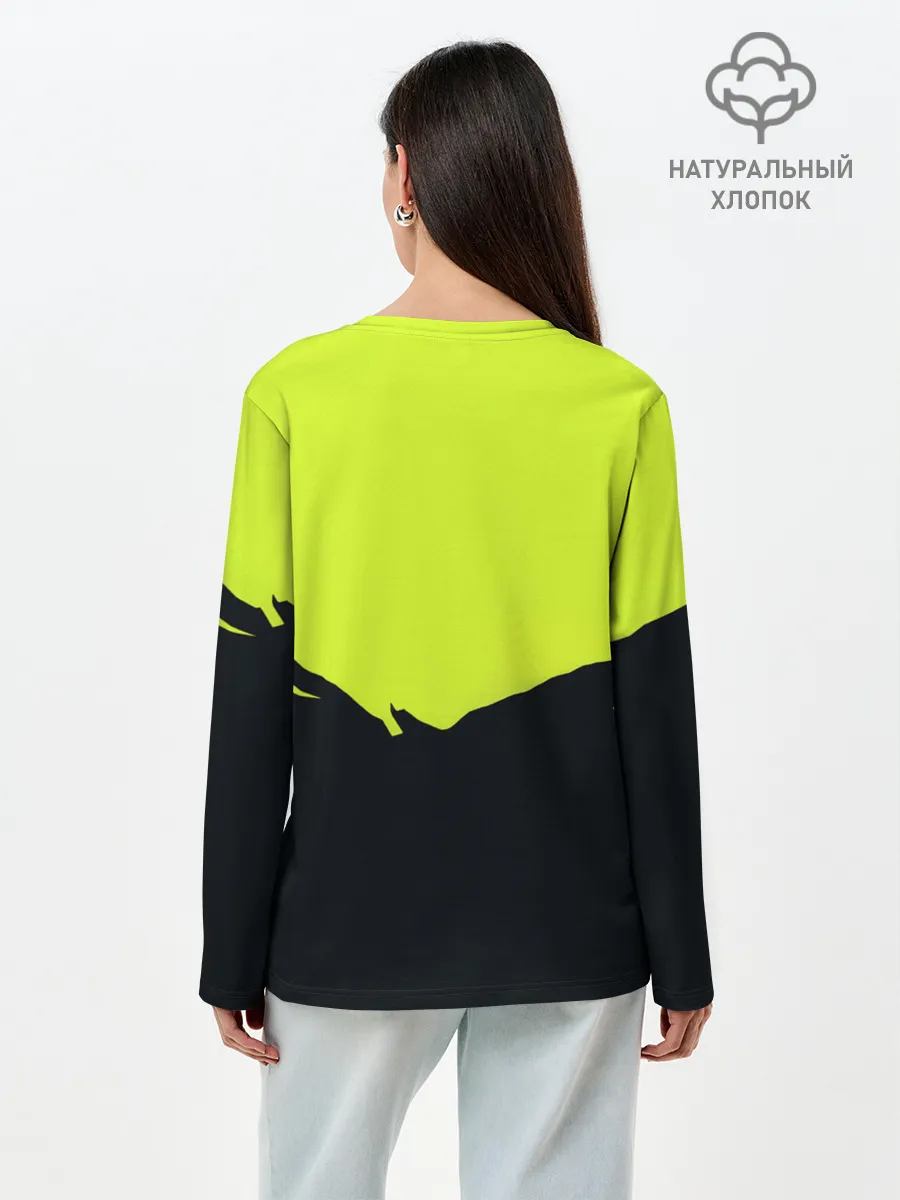 Лонгслив женский. Хлопок / Джек-О