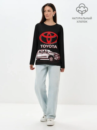 Лонгслив женский. Хлопок / Tundra - Toyota