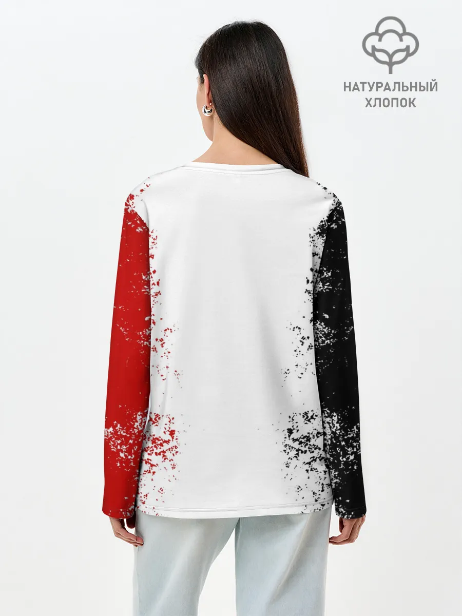 Лонгслив женский. Хлопок / BERSERK LOGO | БЕРСЕРК