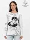 Лонгслив женский. Хлопок / БЕРСЕРК ИЛЛЮСТРАЦИЯ | BERSERK