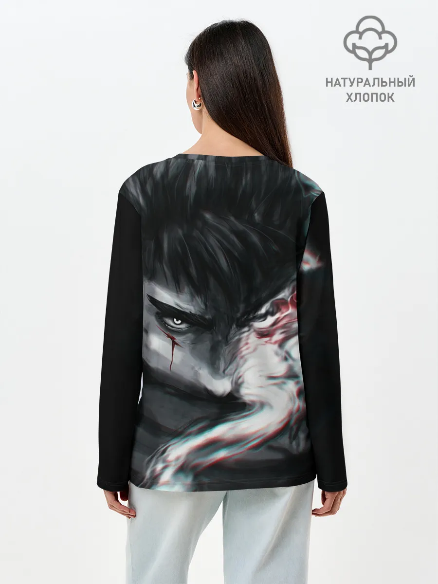 Лонгслив женский. Хлопок / BERSERK | БЕРСЕРК ГАТС