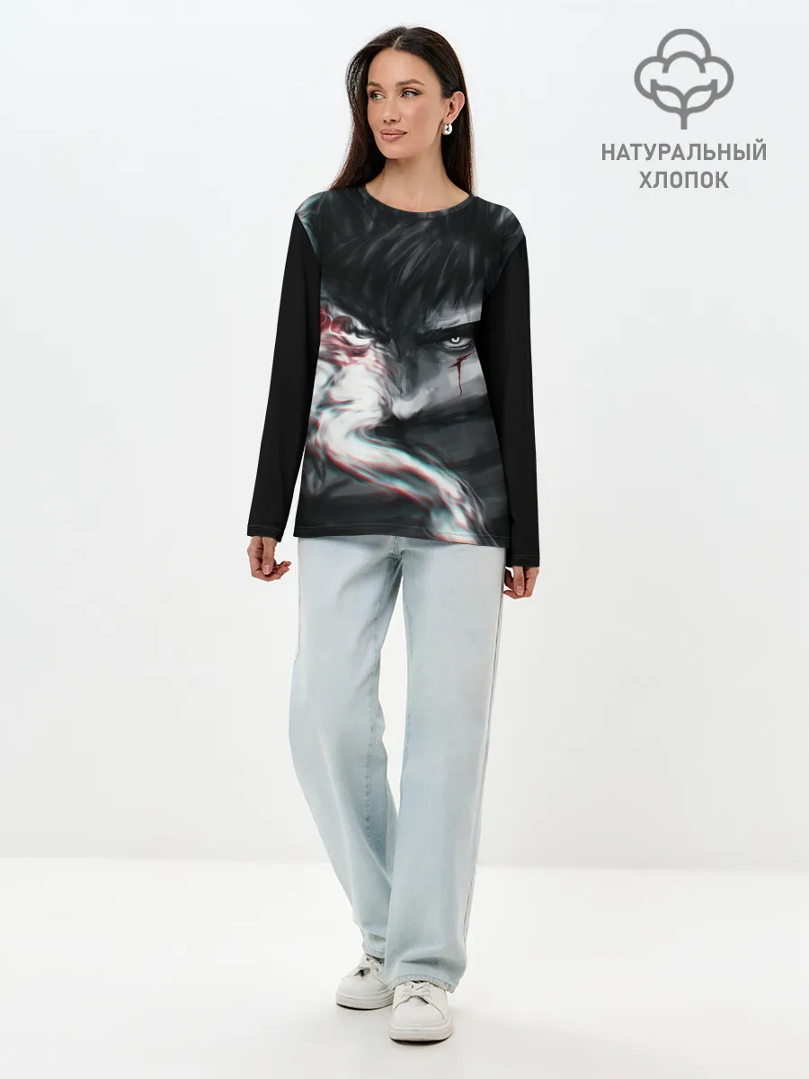 Лонгслив женский. Хлопок / BERSERK | БЕРСЕРК ГАТС