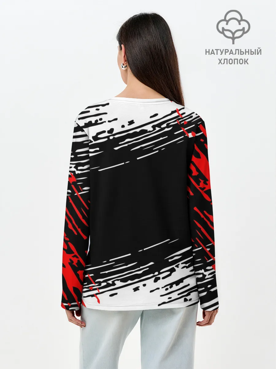 Лонгслив женский. Хлопок / 6IX9INE 69,