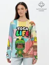 Лонгслив женский. Хлопок / Toca Boca | Тока бока костюм крокодила